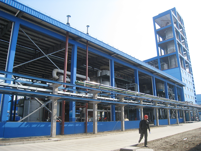 大丰化工厂施工现场