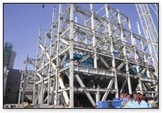 齐齐哈儿电厂钢结构制作及安装